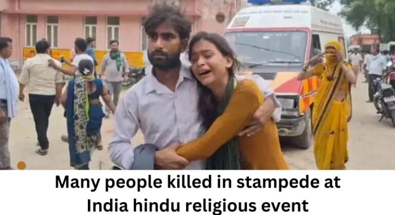 Many people killed in stampede at India hindu religious event