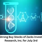 New Strong Buy Stocks of Zacks Investment Research, Inc. for July 3rd